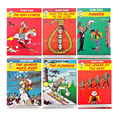 Lucky Luke Comic Collection Set of 24 Books