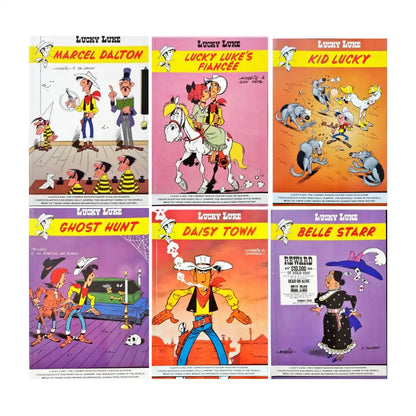 Lucky Luke Comic Collection Set of 24 Books