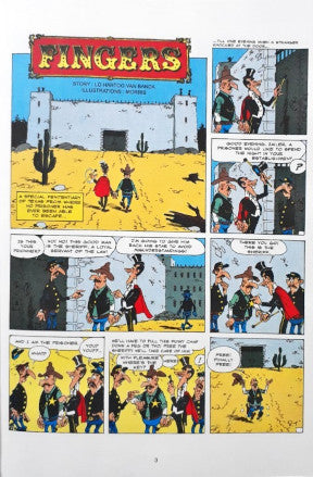 Lucky Luke's Fingers