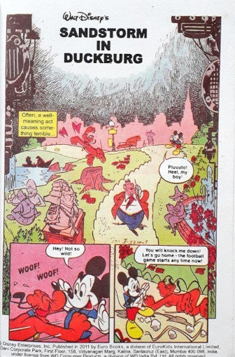 Mickey Mouse Digest Sandstorm in Duckburg / Hopeless Confusion / A Race In Never Ending Snow