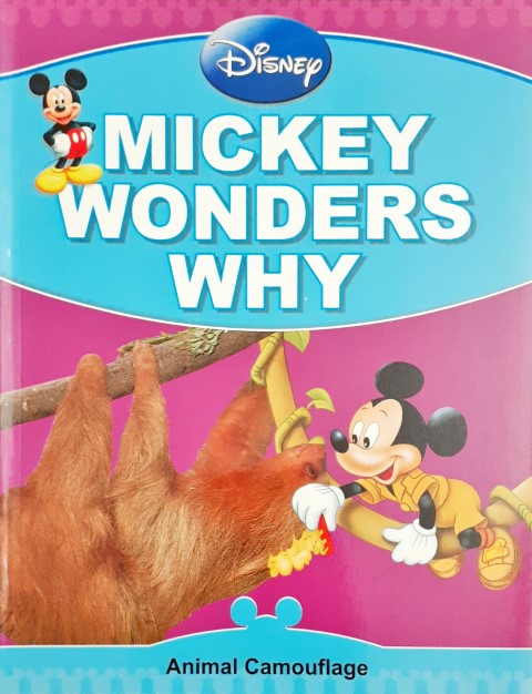 Disney Mickey Wonders Why - Animal Camouflage