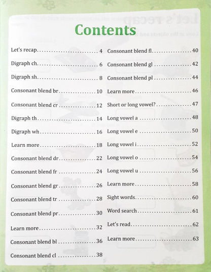 Phonics Workbook Level 3