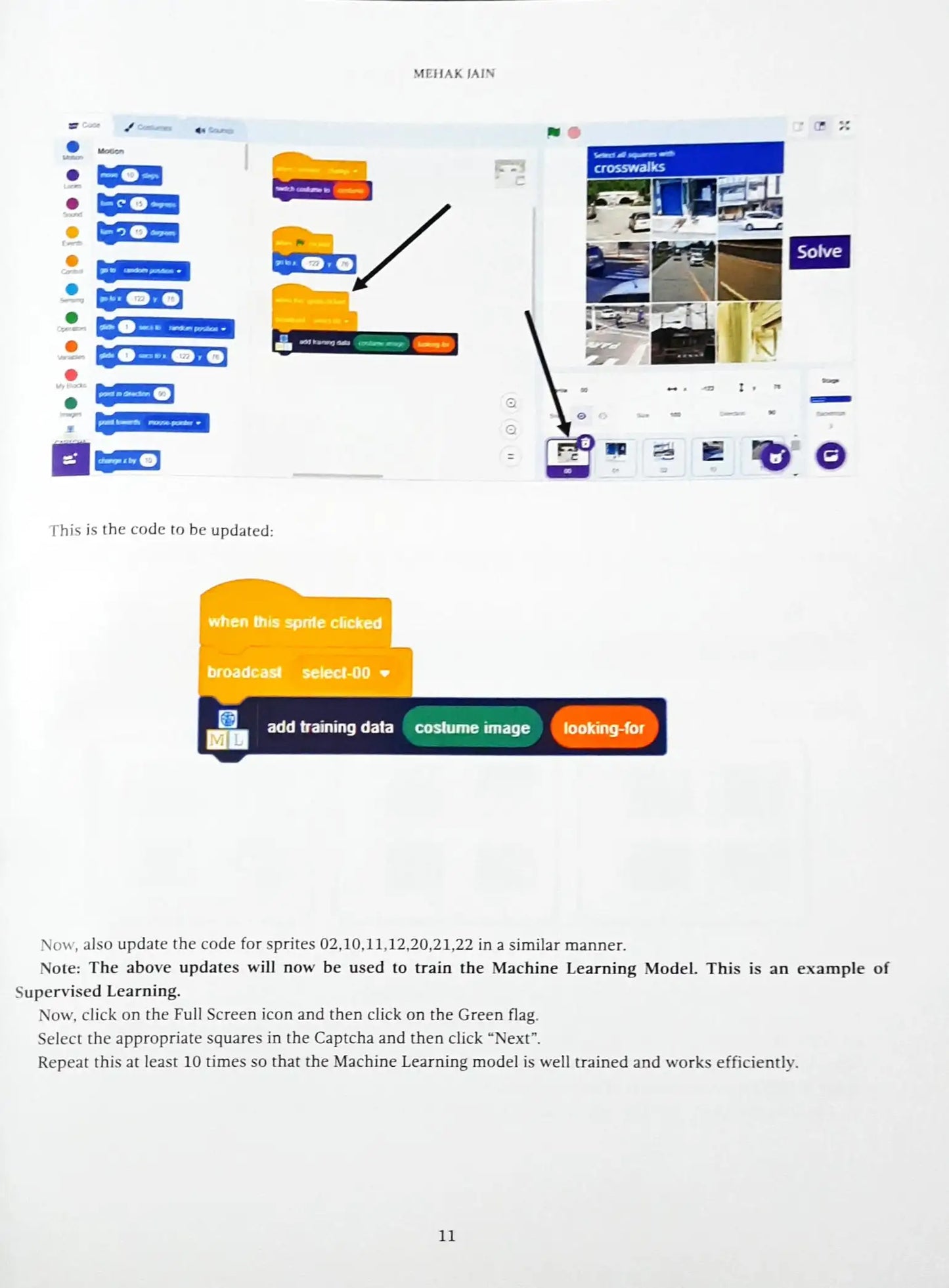 Machine Learning with Scratch 3.0