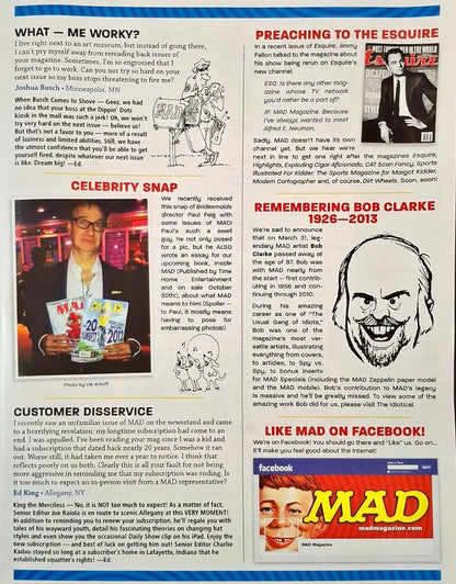 Mad Magazine #522 : September 2013