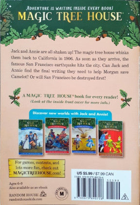 Magic Tree House 24 Earthquake In The Early Morning