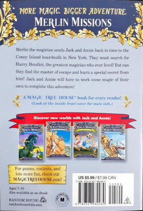 Hurry Up Houdini #22 Magic Tree House Merlin Missions