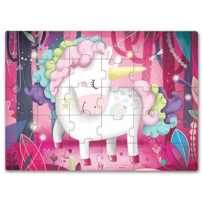 The Magic Unicorn 30 Pieces Giant Puzzle With Board Book