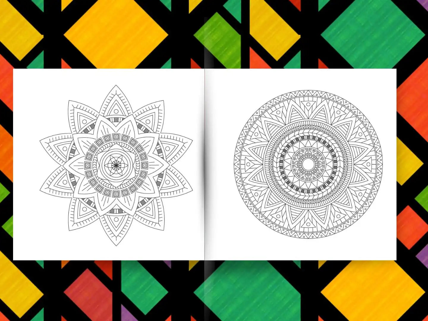 Magical Mandala : A Meditative Colouring Book For Adults