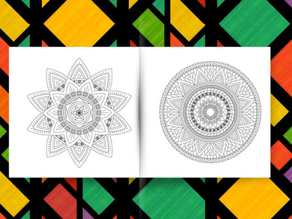Magical Mandala : A Meditative Colouring Book For Adults