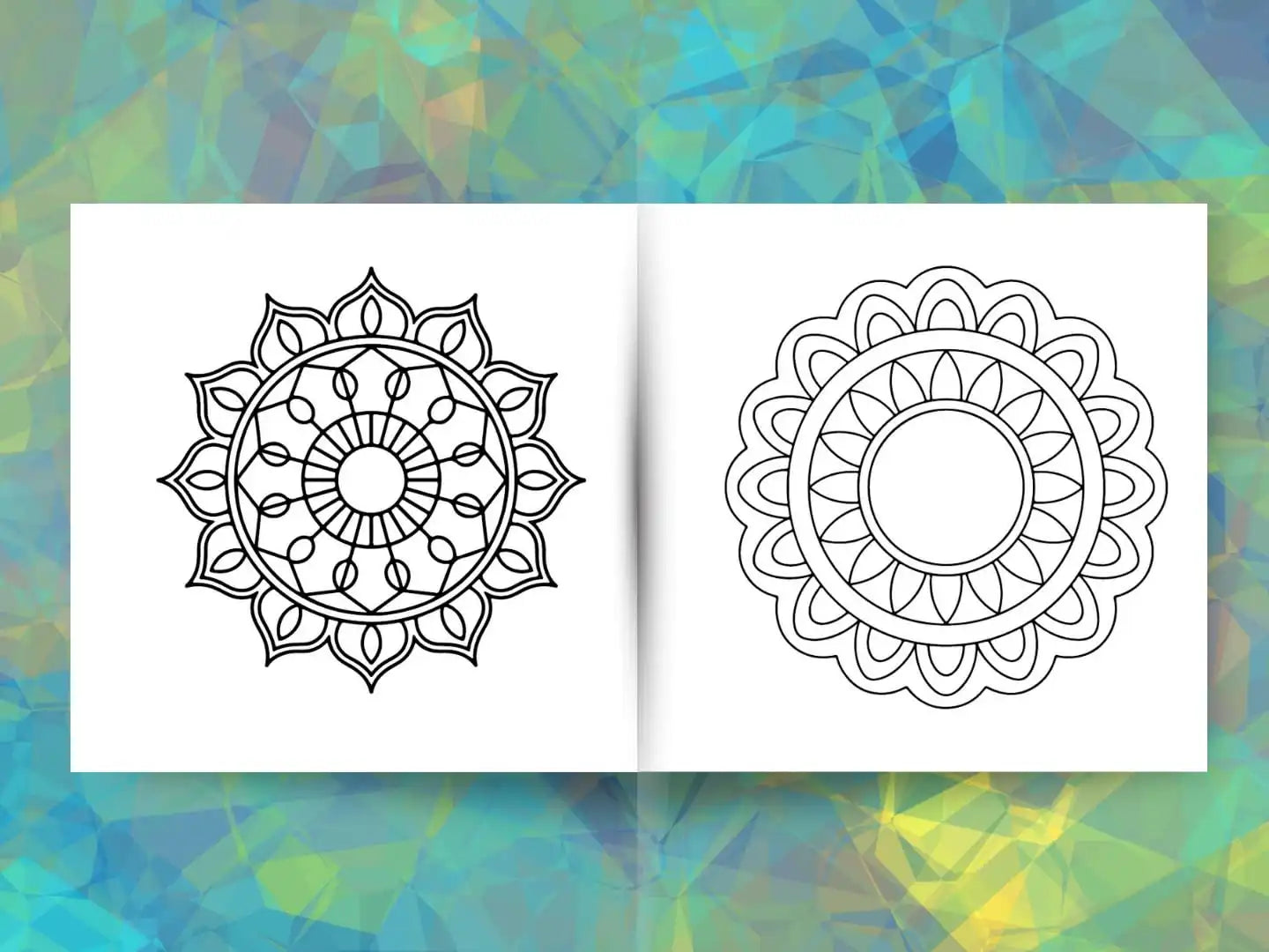 Magical Mandala : A Meditative Colouring Book For Adults