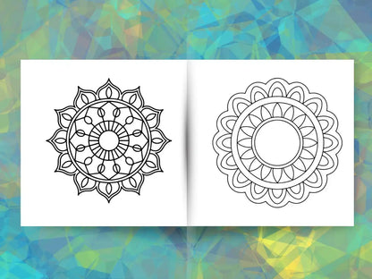 Magical Mandala : A Meditative Colouring Book For Adults