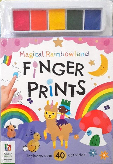 Magical Rainbowland Finger Prints Includes Over 40 Activities