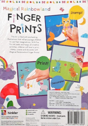 Magical Rainbowland Finger Prints Includes Over 40 Activities