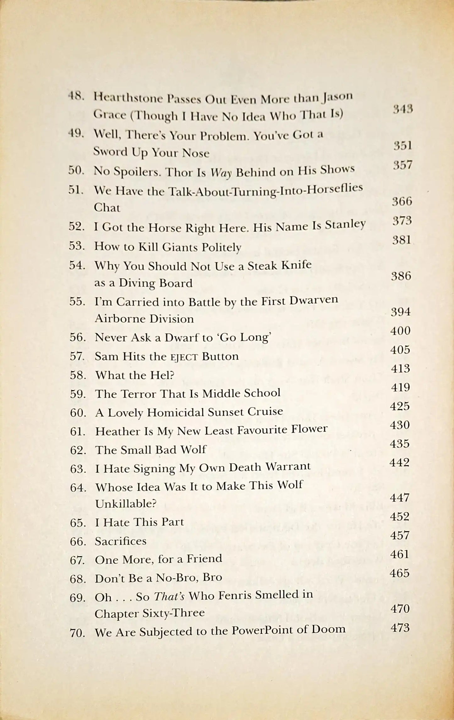 Magnus Chase and the Gods of Asgard #1 : The Sword of Summer (P)