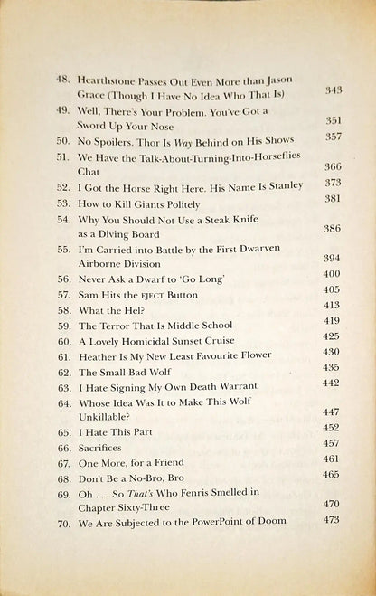 Magnus Chase and the Gods of Asgard #1 : The Sword of Summer (P)