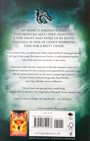 Magnus Chase and the Hammer of Thor (Magnus Chase and the Gods of Asgard #2)