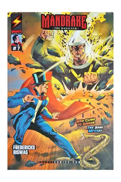 Mandrake the Magician #7 : High Climb to Danger | The Bank Mystery