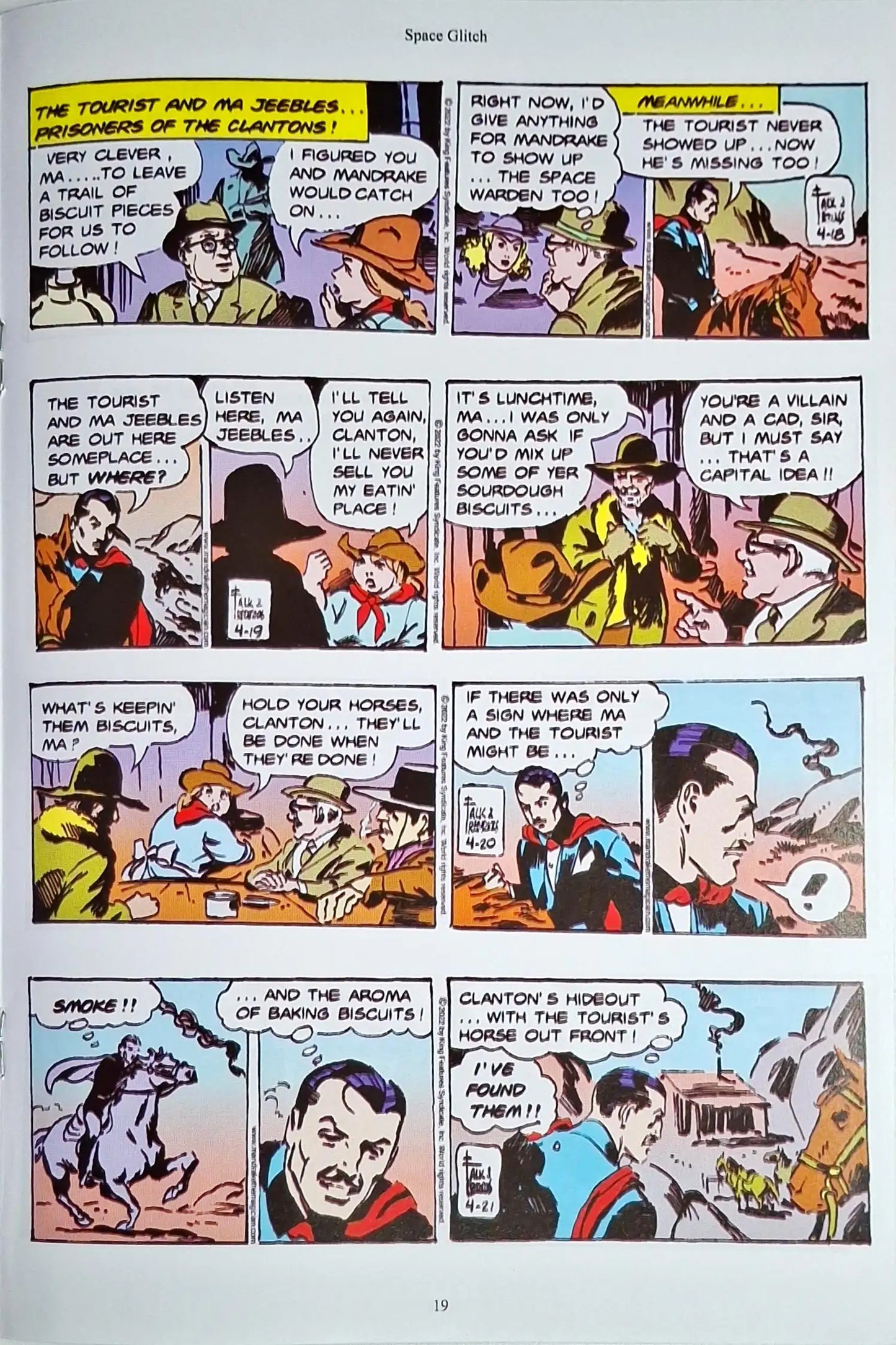 Mandrake the Magician #14 : Space Glitch - A Magical Journey