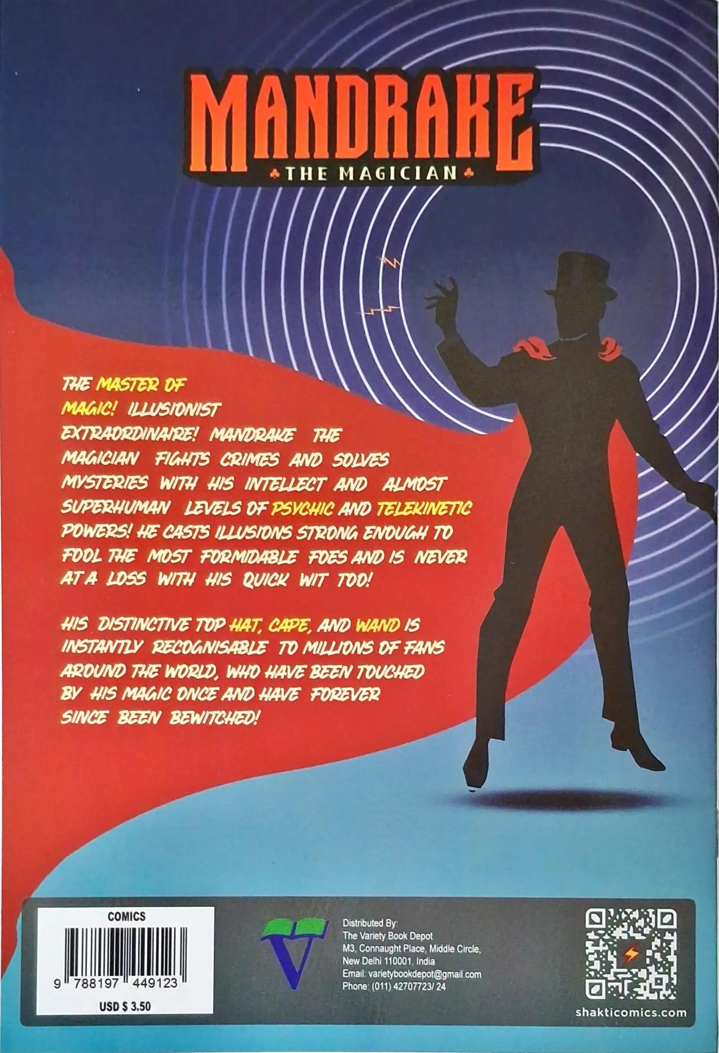 Mandrake the Magician #2 : Shadows on Devil's Road