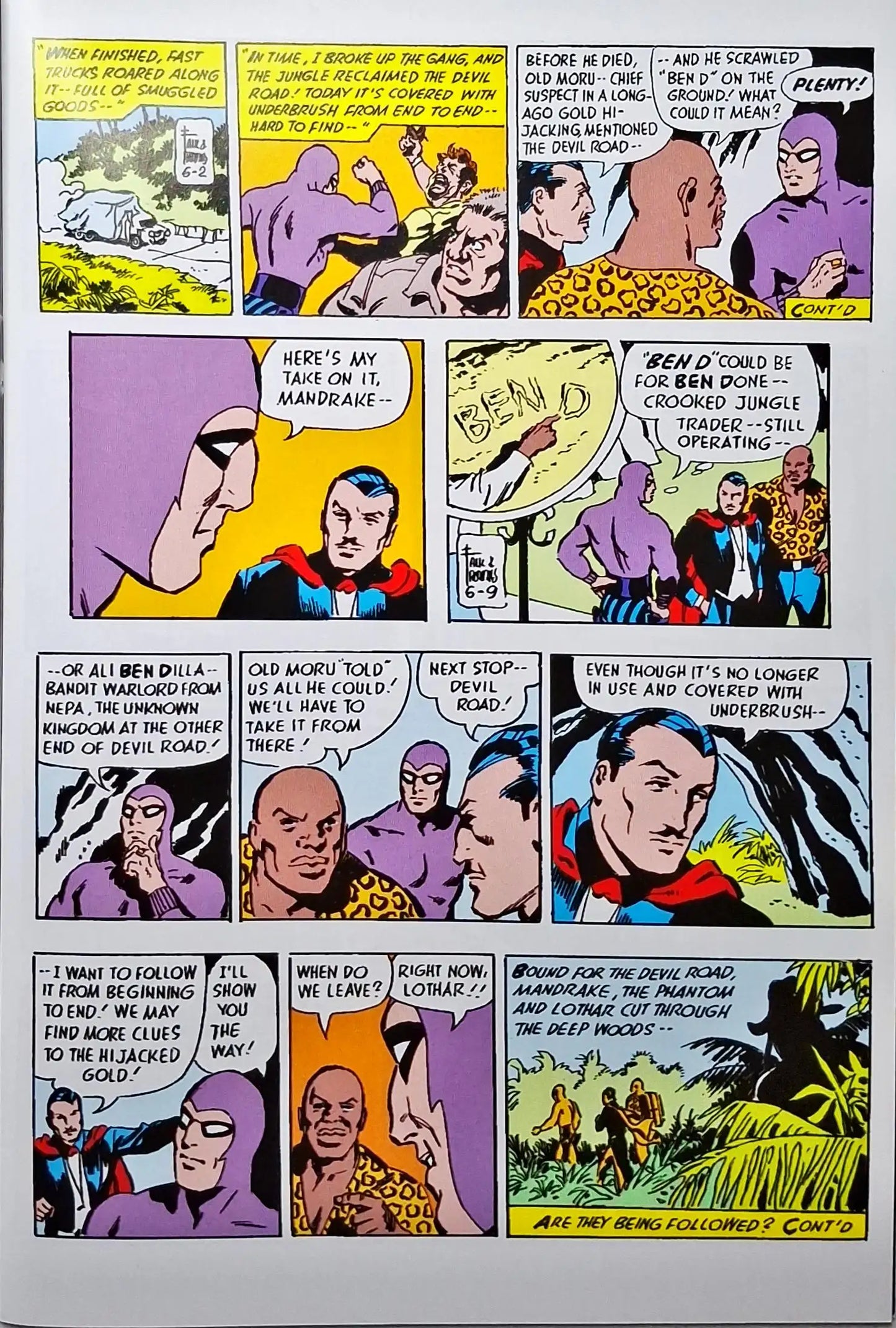 Mandrake the Magician #2 : Shadows on Devil's Road