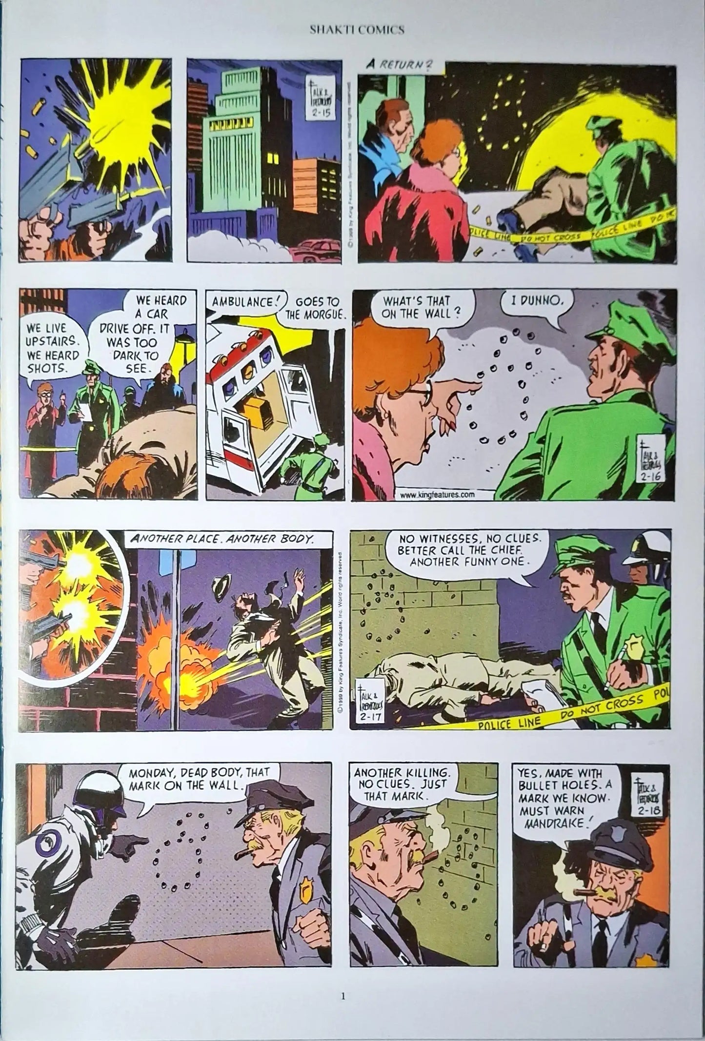 Mandrake the Magician #3 : The Secret Mission