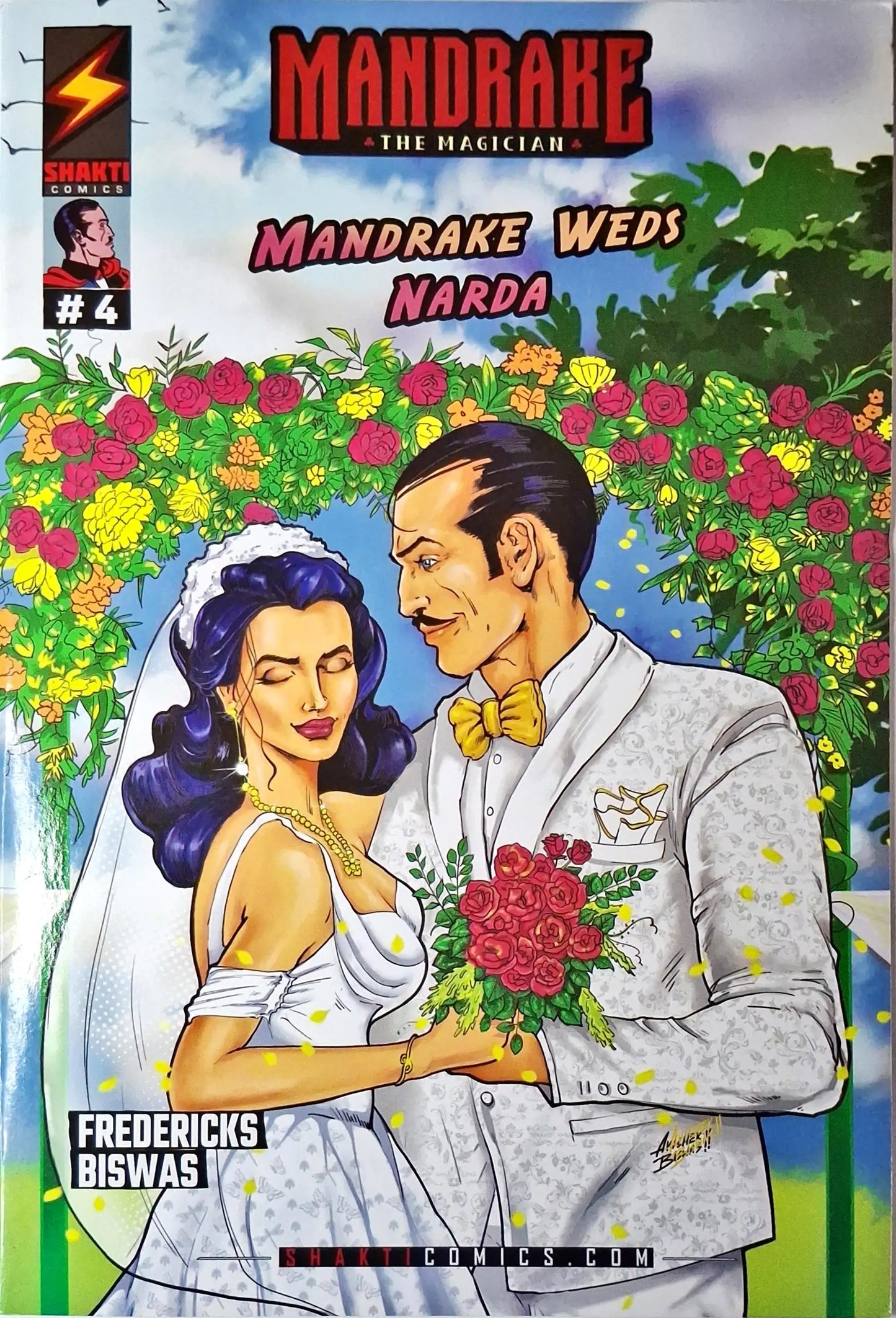 Mandrake the Magician #4 : Mandrake Weds Narda