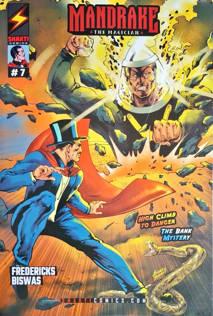 Mandrake the Magician #7 : High Climb to Danger | The Bank Mystery