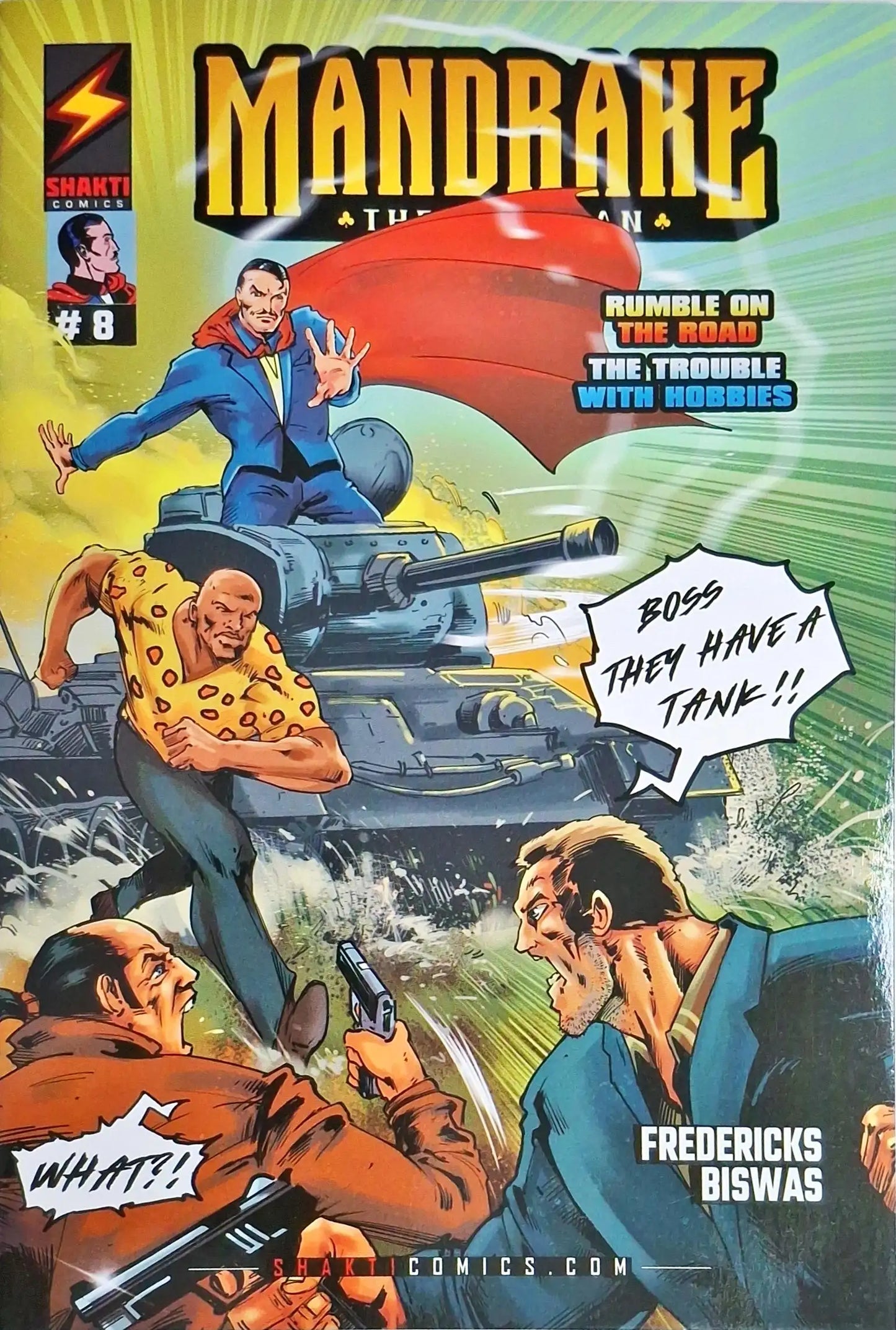 Mandrake the Magician #8 : Rumble on the Road | The Trouble with Hobbies