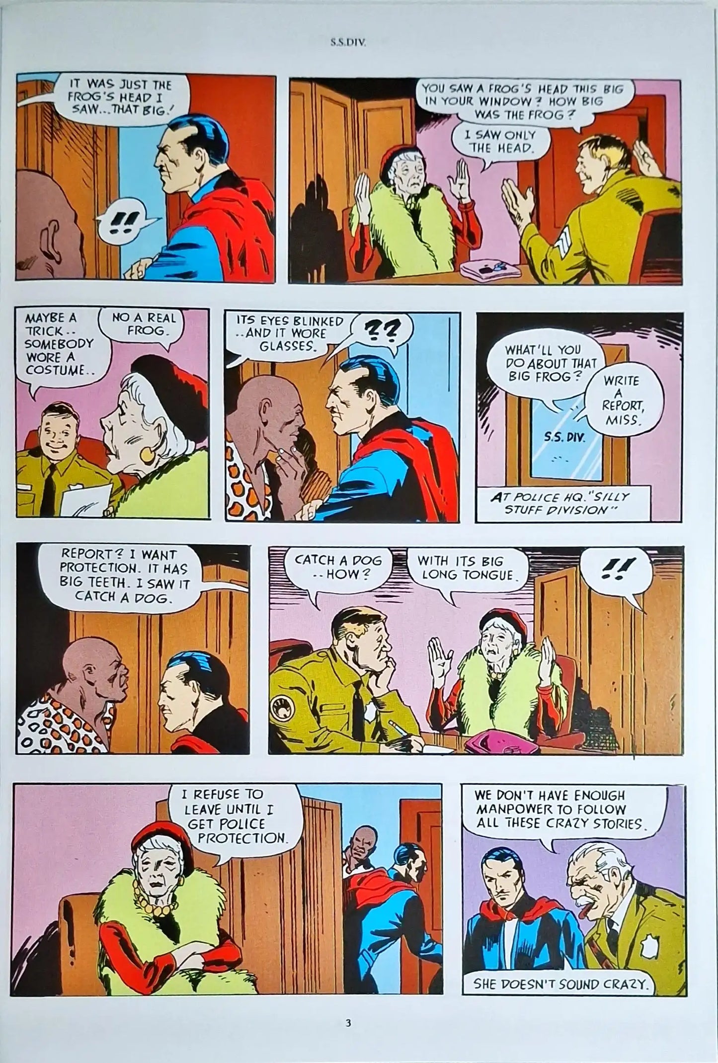 Mandrake the Magician #9 : The S. S. Div.