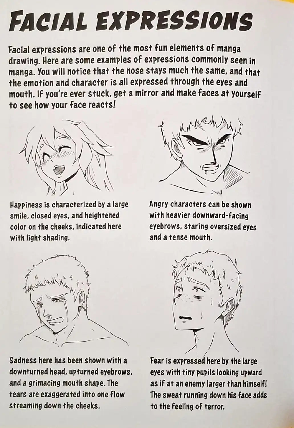Manga Sketchbook : Yellow | Hardcover