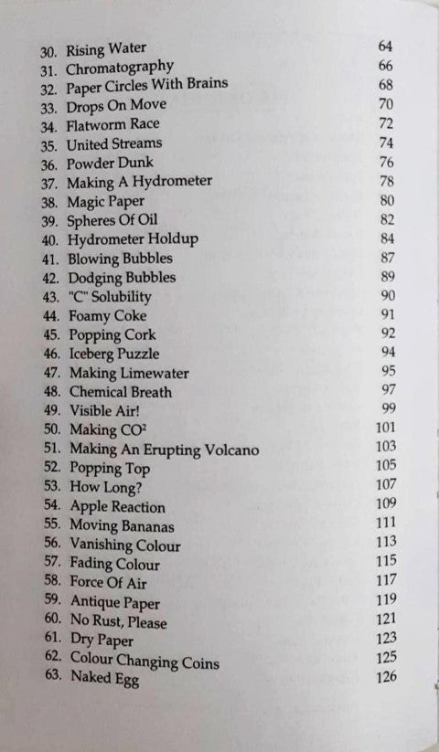 121 Plus 9 Chemistry Experiments - Challenge Your Brain Power