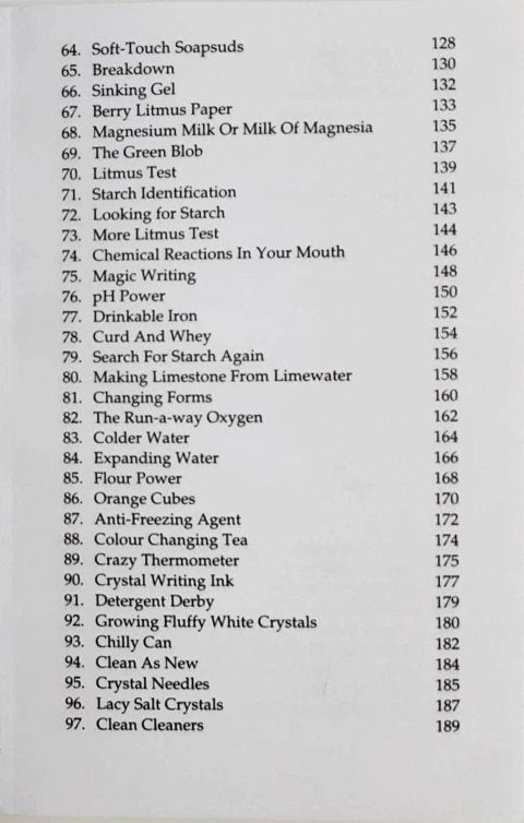 121 Plus 9 Chemistry Experiments - Challenge Your Brain Power