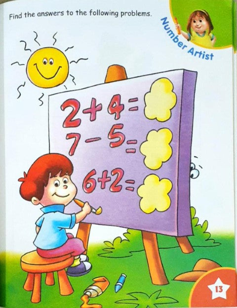 1st Activity Book Maths (3+)