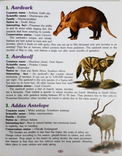 221 Amazing Wild Animals Encyclopaedia