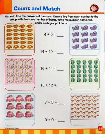 4th Activity Book Maths (6+)