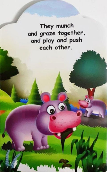 The Baby Hippo - A Baby Animal Story Book