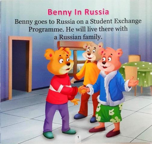 Benny In Russia - Benny The World Explorer
