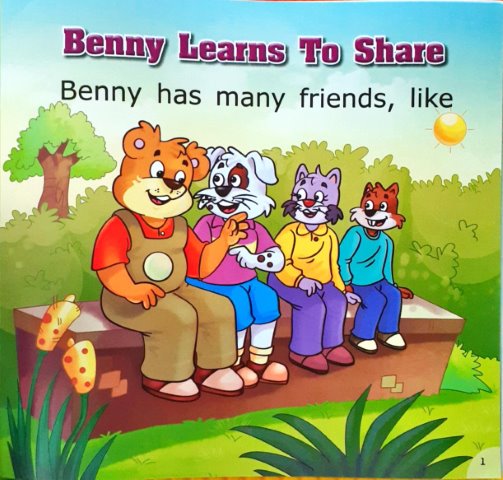 Benny Learns to Share - Benny's First Stories