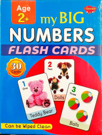 My Big Numbers Flash Cards