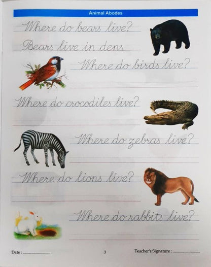 Cursive Writing Book-4