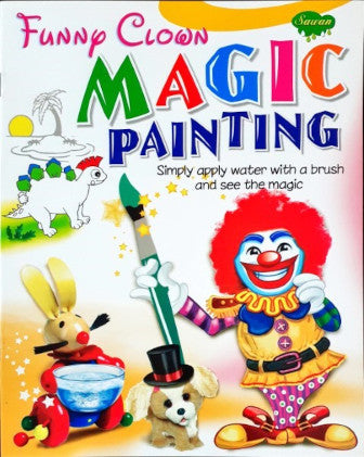 Funny Clown Magic Painting