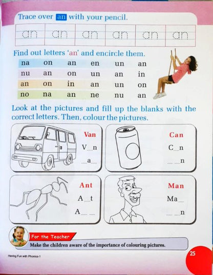 Having Fun With Phonics 1 - Working With Sounds