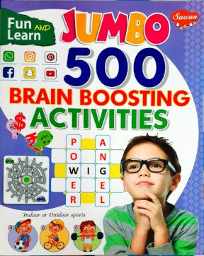 Fun And Learn Jumbo 500 Brain Boosting Activities