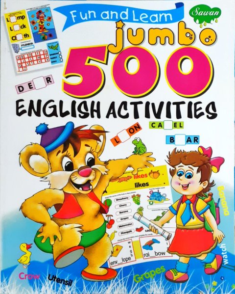 Fun And Learn Jumbo 500 English Activities