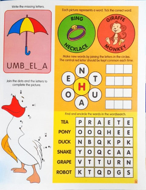 Fun And Learn Jumbo 500 English Activities