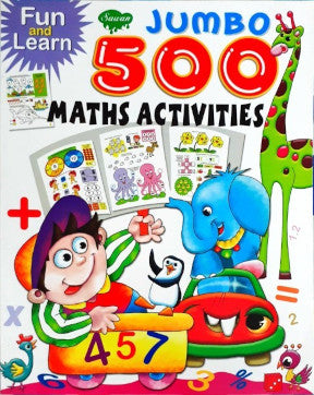 Fun And Learn Jumbo 500 Maths Activities