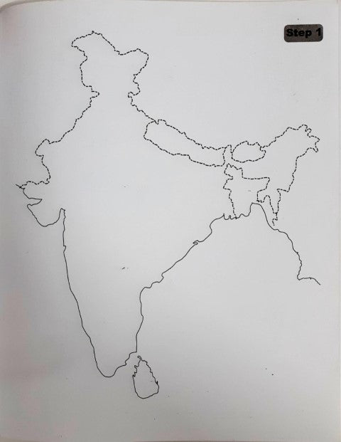 India Blank Map Outline | PDF