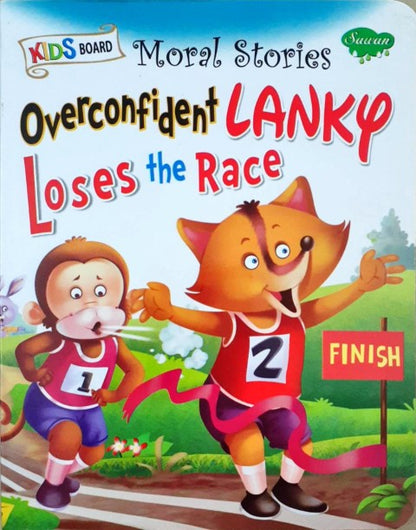 Overconfident Lanky Loses the Race - Kids Board Moral Stories