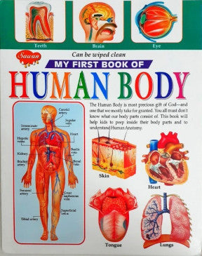 My First Book of Human Body Wipe And Clean