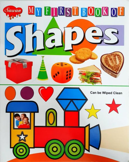 My First Book of Shapes Wipe And Clean